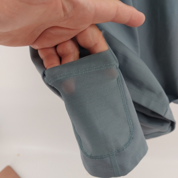 Girlfriend Collective Gray Green Exercise Dress Size Small - Picture 5 of 6